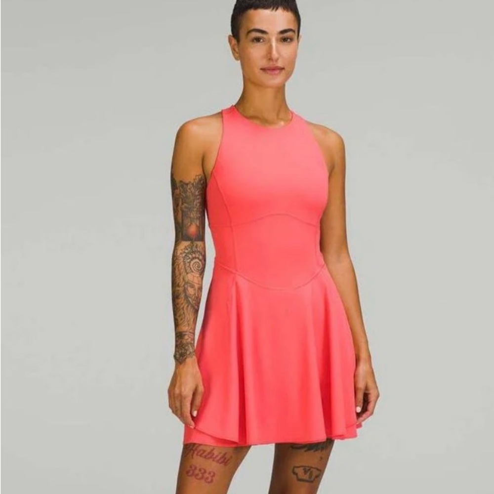 NWT Lululemon Court Crush Pink Dress